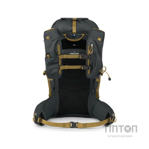 Рюкзак туристичний Osprey Talon Velocity 30 dark charcoal/tumbleweed yellow - L/XL - чорний (009.3542)