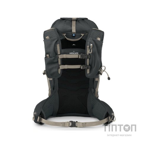 Рюкзак туристичний Osprey Tempest Velocity 30 dark charcoal/chiru tan - WM/L - чорний (009.3549)