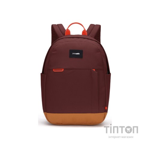 Рюкзак туристичний Pacsafe Go 15L бургунді (35110345)