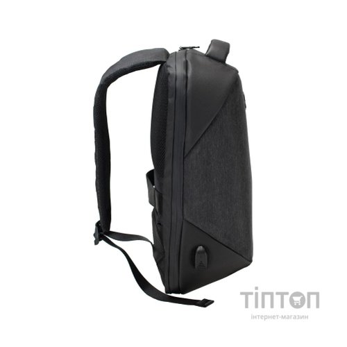 Рюкзак туристичний Semi Line USB 16 Dark grey (P8253-0) (DAS302223)