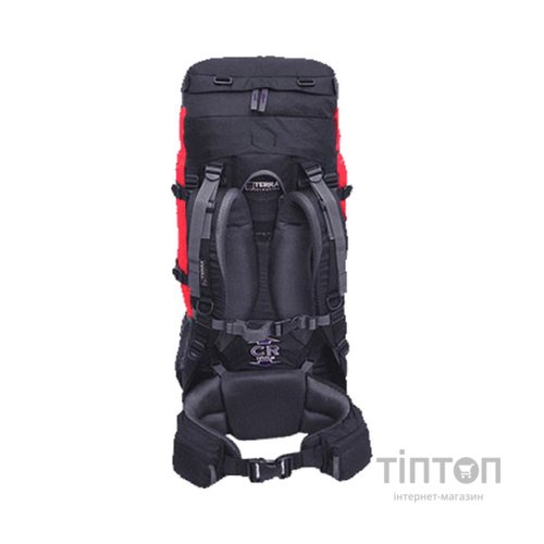 Рюкзак туристичний Terra Incognita Mountain 80 red / black (4823081500322)