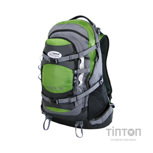 Рюкзак туристичний Terra Incognita Tirol 35 green / gray (4823081500742)