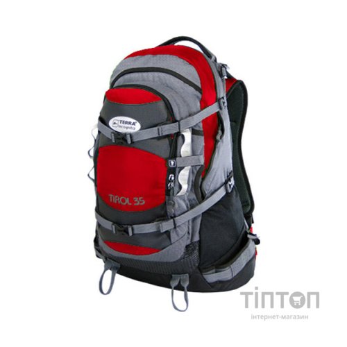 Рюкзак туристичний Terra Incognita Tirol 35 red / gray (4823081500759)
