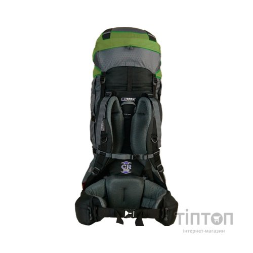 Рюкзак туристичний Terra Incognita Titan 80 зеленый/серый (4823081503620)