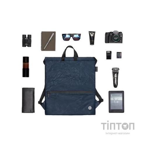 Рюкзак туристичний Xiaomi RunMi 90 Points Lightweight Urban Drawstring Backpack Blue (6972125146144)