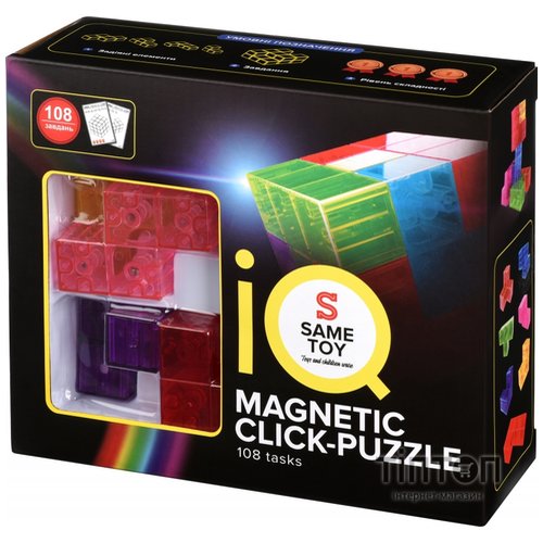 Настільна гра Same Toy IQ Magnetic Click-Puzzle (730AUT)