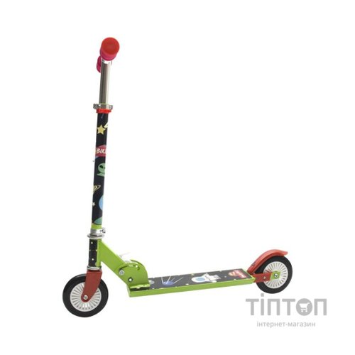 Самокат Bimbo Bike Cosmos 12`, чорний/зелений (75801-IS)
