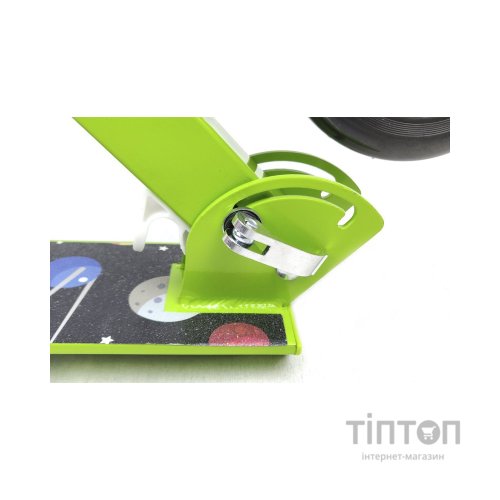 Самокат Bimbo Bike Cosmos 12`, чорний/зелений (75801-IS)