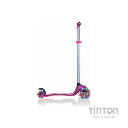 Самокат Globber EVO COMFORT LIGHTS 5 в 1 Рожевий, колеса з підсвіткою (459-110)