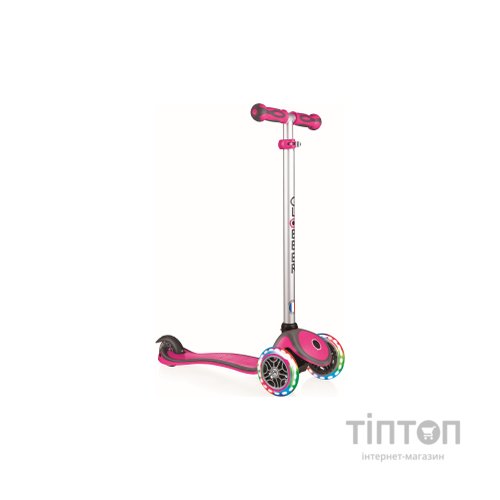 Самокат Globber EVO COMFORT LIGHTS 5 в 1 Рожевий, колеса з підсвіткою (459-110)
