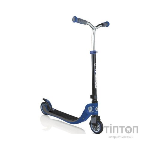 Самокат Globber Flow Foldable 125 чорно-синій (473-100)