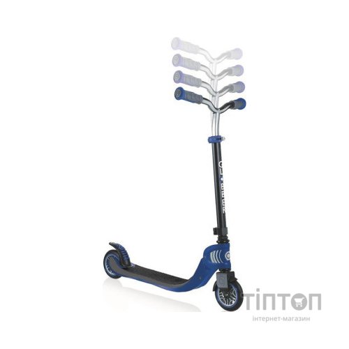 Самокат Globber Flow Foldable 125 чорно-синій (473-100)