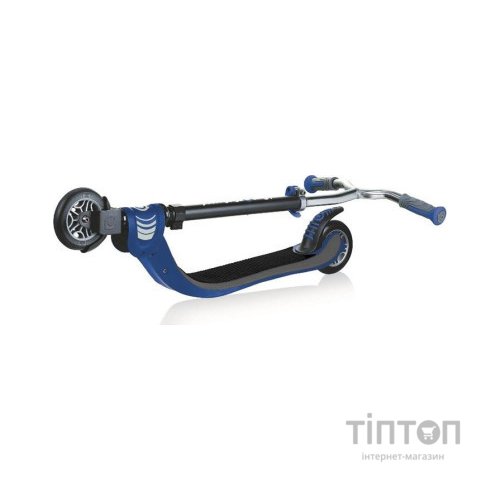 Самокат Globber Flow Foldable 125 чорно-синій (473-100)
