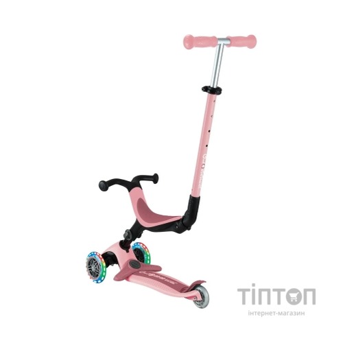Самокат Globber Globber Go Up Active Темно-рожевий до 20/50 кг Колеса що світяться (744-210)