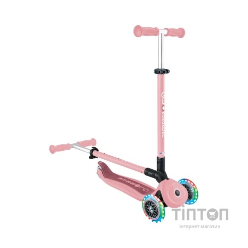 Самокат Globber Globber Go Up Active Темно-рожевий до 20/50 кг Колеса що світяться (744-210)