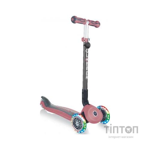Самокат Globber Go Up Deluxe Lights Led 5 в 1 рожевий (646-210)