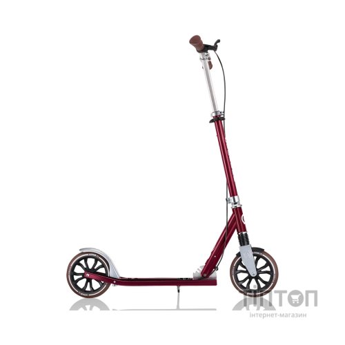Самокат Globber NL205 Deluxe з ручним гальмом Червоний (685-102)