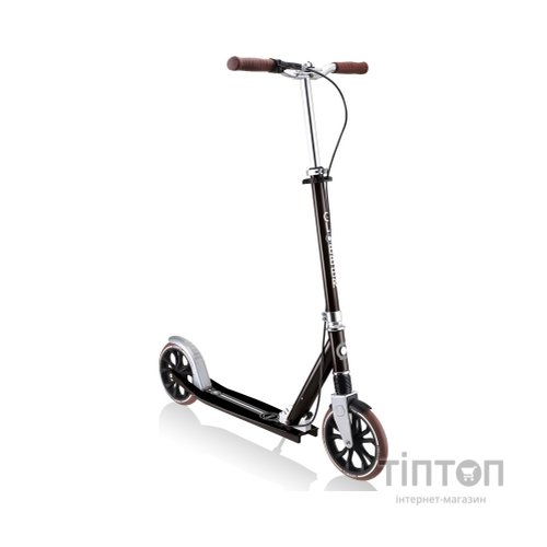 Самокат Globber NL205 Deluxe з ручним гальмом Чорний (685-120)