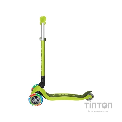 Самокат Globber Primo Foldable Lights колеса з підсвіткою до 50 кг 3+ Зелений (432-106-3)
