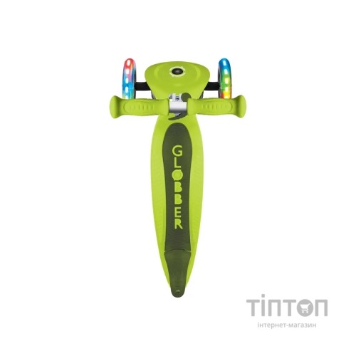 Самокат Globber Primo Foldable Lights колеса з підсвіткою до 50 кг 3+ Зелений (432-106-3)