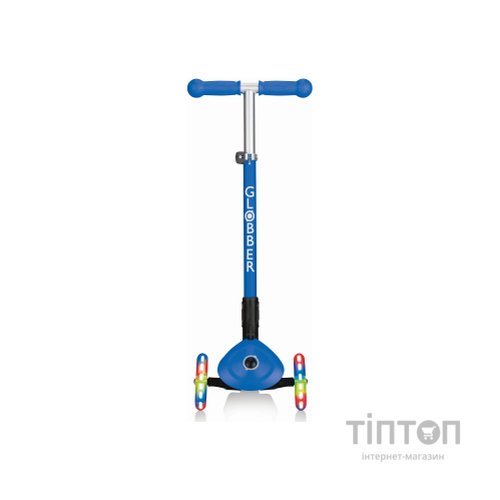 Самокат Globber Primo Foldable Lights Синій (432-100)