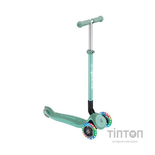 Самокат Globber Primo Foldable Plus Lights м'ятний (439-206)