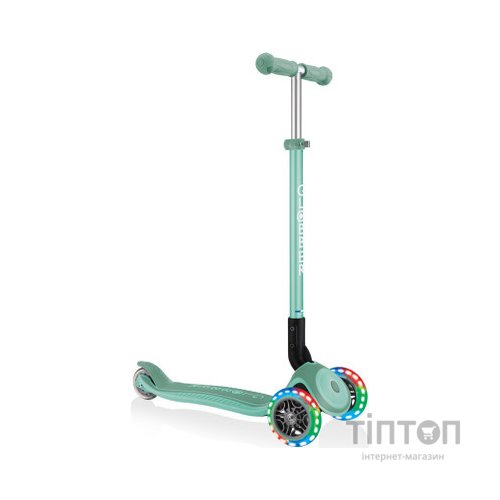 Самокат Globber Primo Foldable Plus Lights м'ятний (439-206)