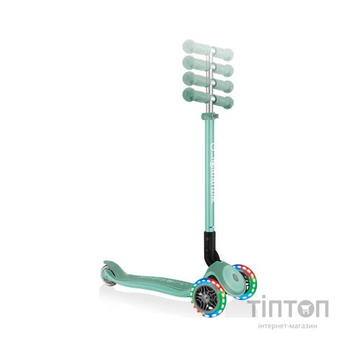Самокат Globber Primo Foldable Plus Lights м'ятний (439-206)