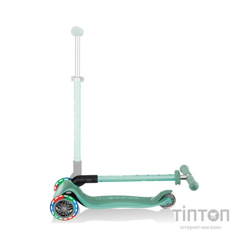 Самокат Globber Primo Foldable Plus Lights м'ятний (439-206)