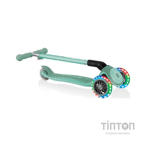 Самокат Globber Primo Foldable Plus Lights м'ятний (439-206)