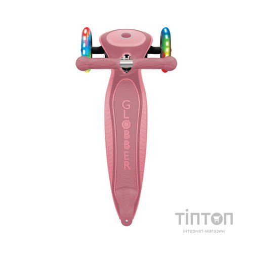 Самокат Globber Primo Foldable Plus Lights пастельно-рожевий (439-210)