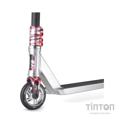 Самокат Hipe H5 трюковий Silver/red (410505)