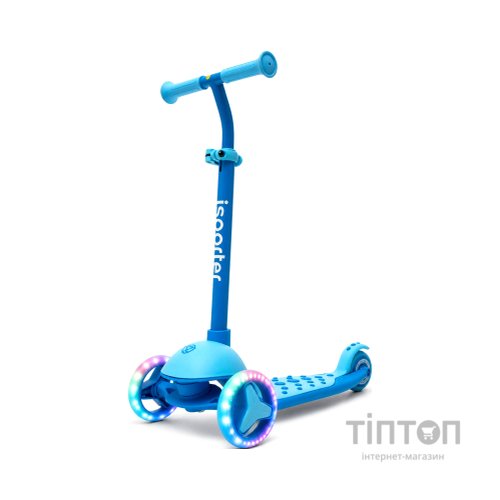 Самокат iSporter mini LED синій (M3Z_Blue)