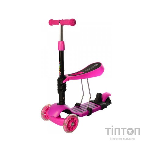 Самокат iTrike Maxi JR 5 в 1 pink (JR 3-026-P pink)