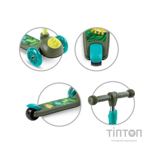 Самокат Kidwell Zoocar Dinozaur (5901130090549) (5901130090549)