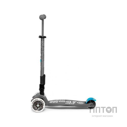 Самокат Micro Maxi Deluxe LED Вулканічний сірий (MMD094)