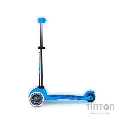 Самокат Micro Mini Deluxe Glow LED Арктичний синій (MMD215)