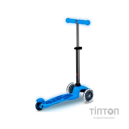 Самокат Micro Mini Deluxe Glow LED Арктичний синій (MMD215)