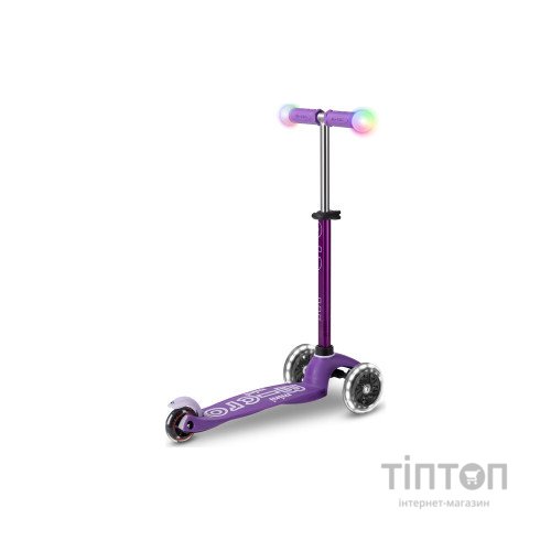 Самокат Micro Mini Deluxe Magic Purple LED (MMD129)