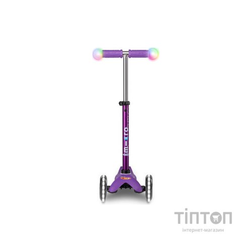 Самокат Micro Mini Deluxe Magic Purple LED (MMD129)