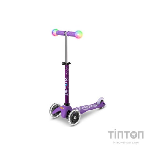 Самокат Micro Mini Deluxe Magic Purple LED (MMD129)