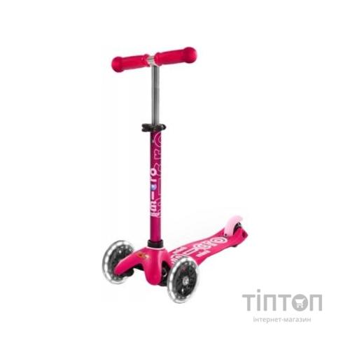 Самокат Micro Mini Deluxe Pink LED (MMD075)