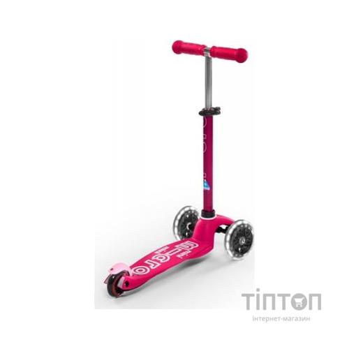 Самокат Micro Mini Deluxe Pink LED (MMD075)
