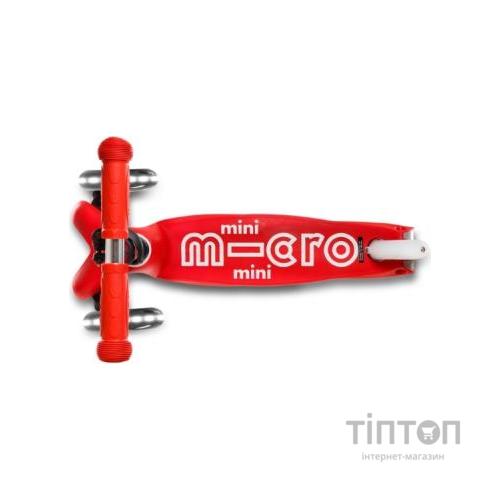 Самокат Micro Mini Deluxe Red LED (MMD052)