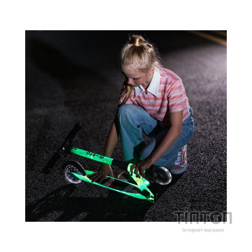Самокат Micro Sprite Glow LED Art Collection" Космос" (SA0299)
