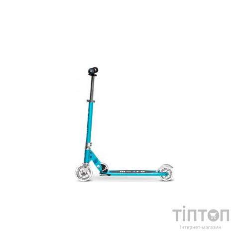 Самокат Micro Sprite Ocean blue LED (SA0210)