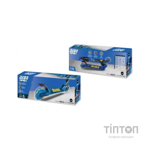 Самокат Neon Apex LED Блакитний (NS32B4)