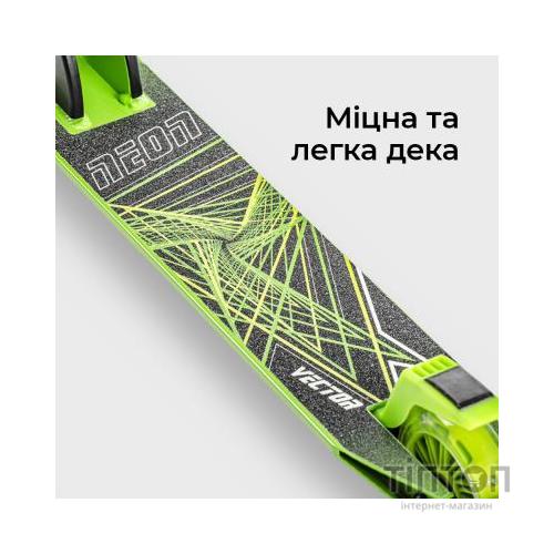 Самокат Neon Vector Зелений (NT05G2)