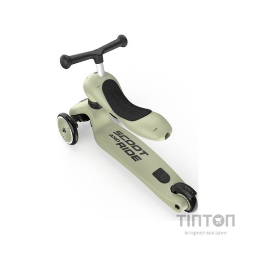 Самокат Scoot&Ride Highwaykick-1 1-5 років оливковий (SR-160629-OLIVE)