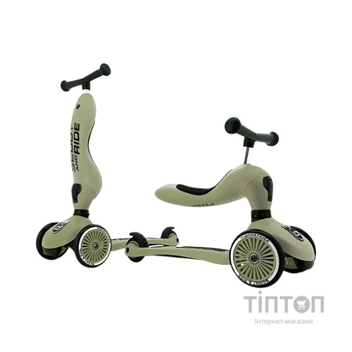 Самокат Scoot&Ride Highwaykick-1 1-5 років оливковий (SR-160629-OLIVE)